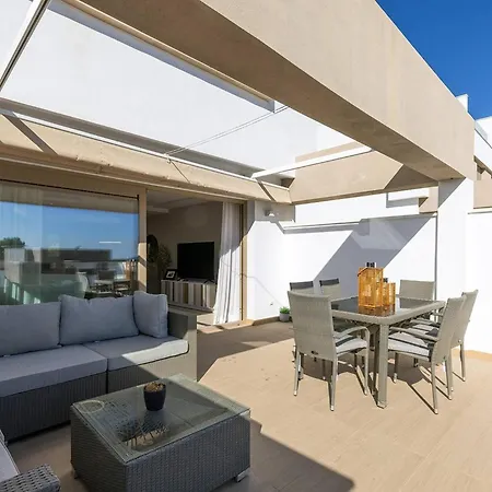 007 Modern 3 Bed Frontline Golf Townhouse In La Cala Golf With Mountain Views מאלגה